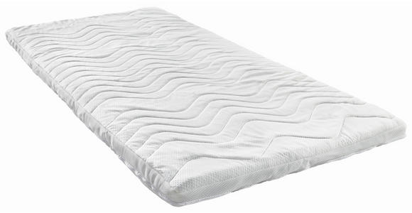 TOPPER 90/200 cm Höhe ca. 6 cm  - Weiß, Basics, Textil (90/200cm) - Sleeptex