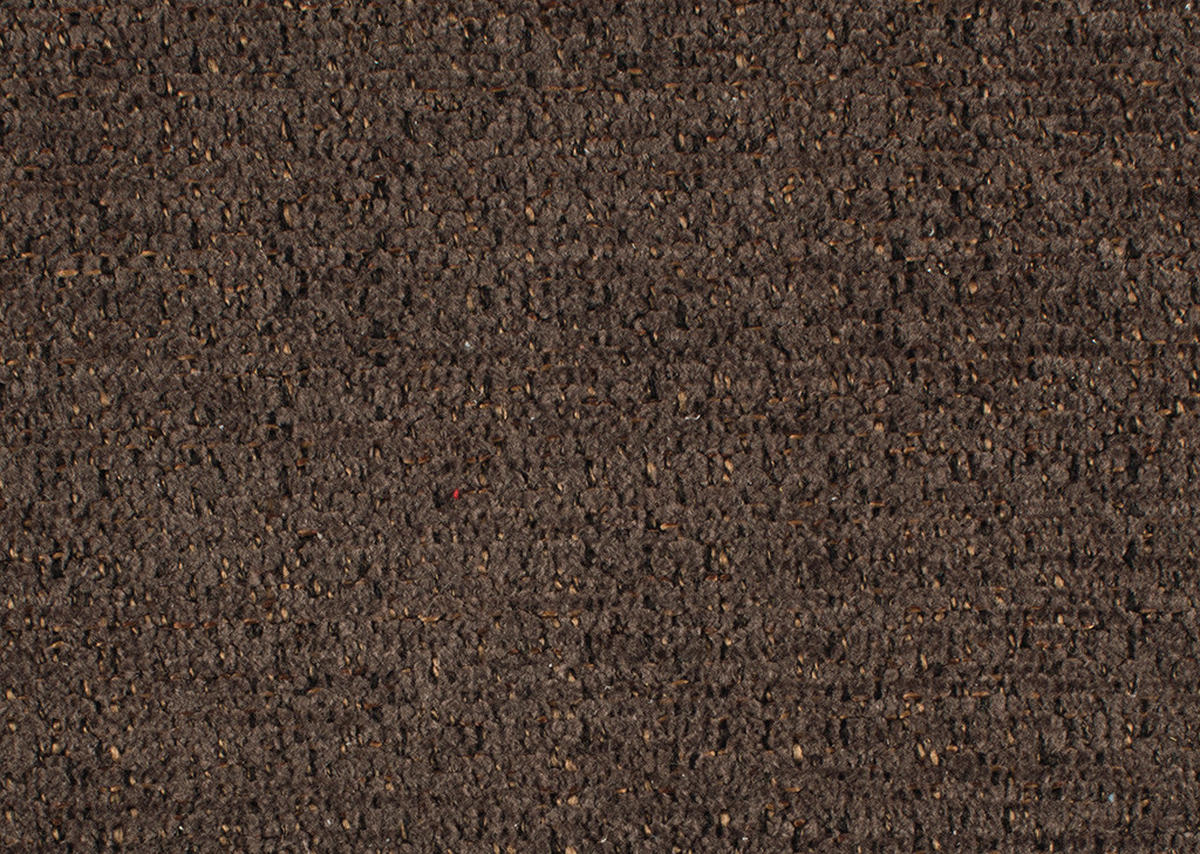 HOCKER Webstoff Mokka  - Mokka, Design, Textil/Metall (160/44/60cm) - Dieter Knoll