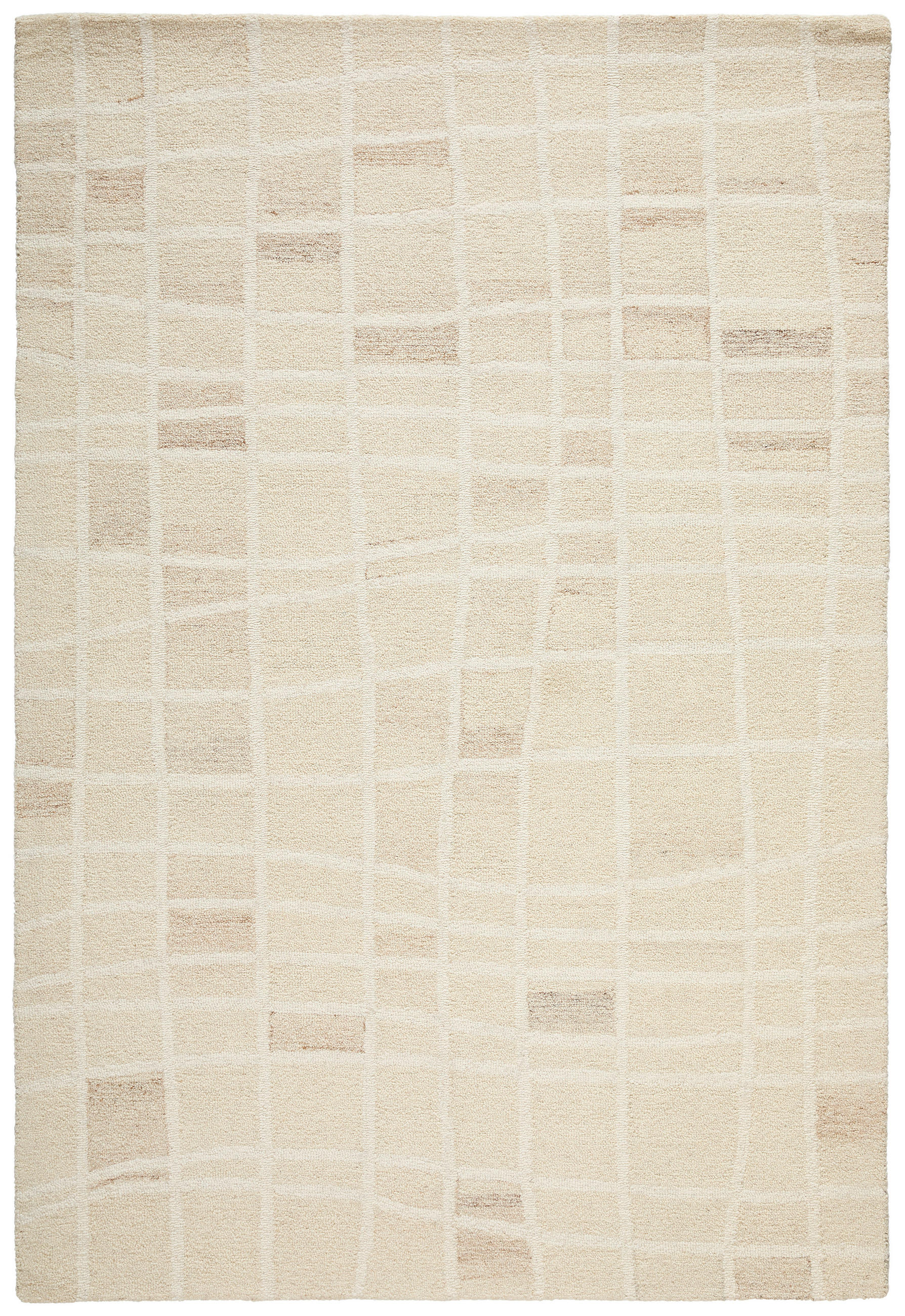 VLNENÝ KOBEREC, 160/230 cm, béžová - béžová, Design, textil (160/230cm) - Novel