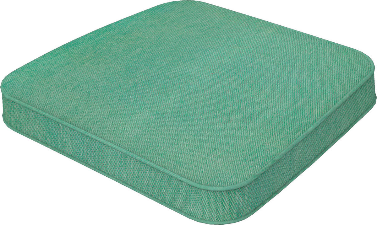 OUTDOORPOUF in  Uni  - Hellgrau, Basics, Textil (45/45cm)