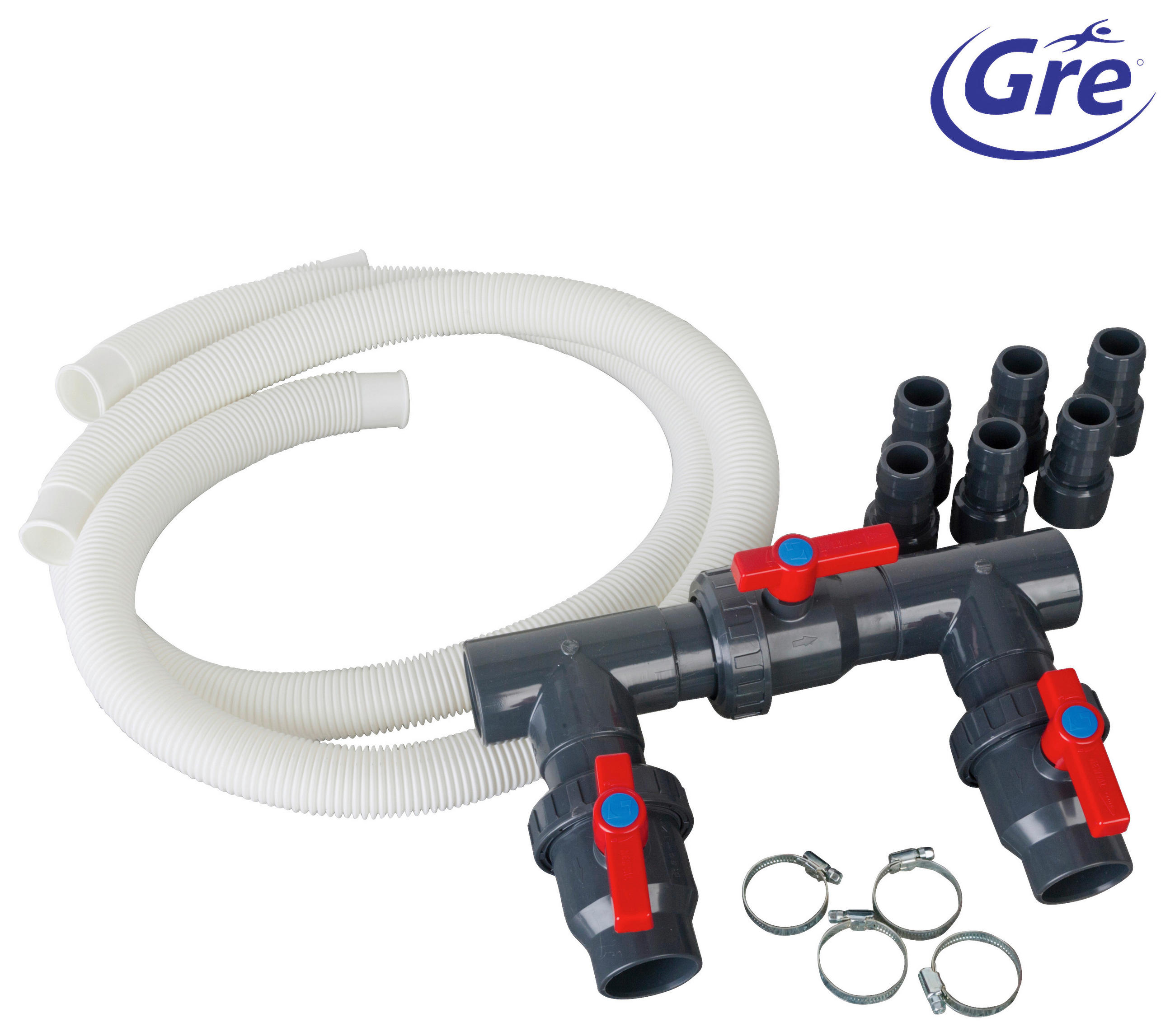 Gre Bypass 2022 Rot, Schwarz, Weiß 13x34x48 cm