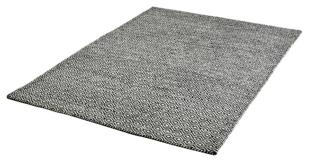 KOBEREC TKANÝ NA PLOCHO, 120/170 cm, barvy grafitu - barvy grafitu, Natur, textil (120/170cm)