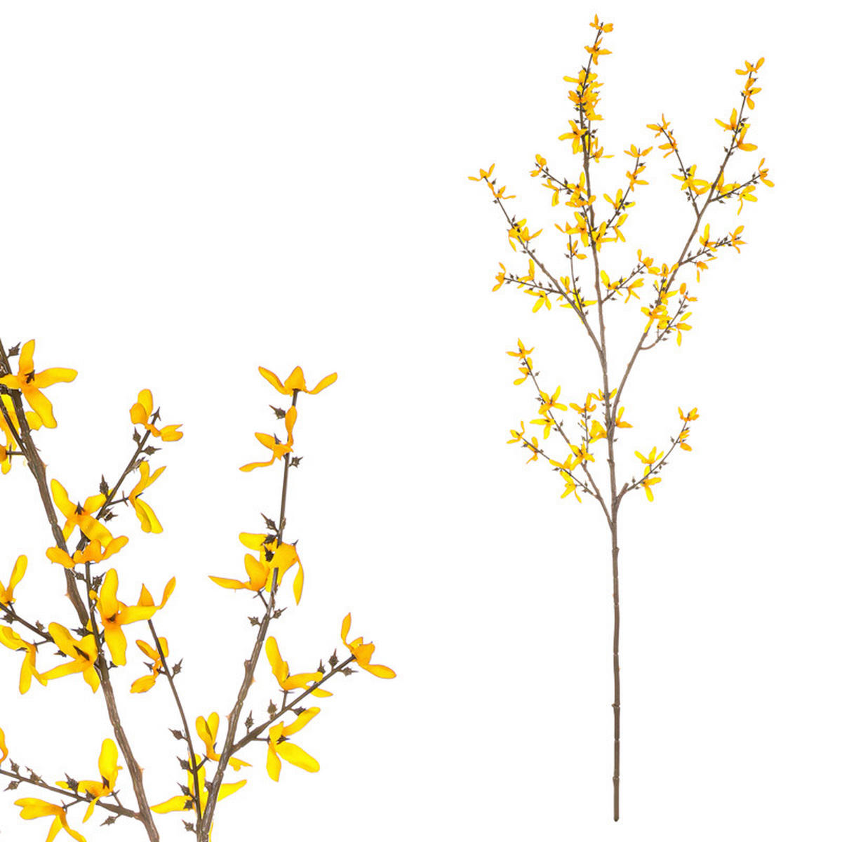 DEKORAČNÝ KVET 100 cm - žltá, Basics, plast (100cm)