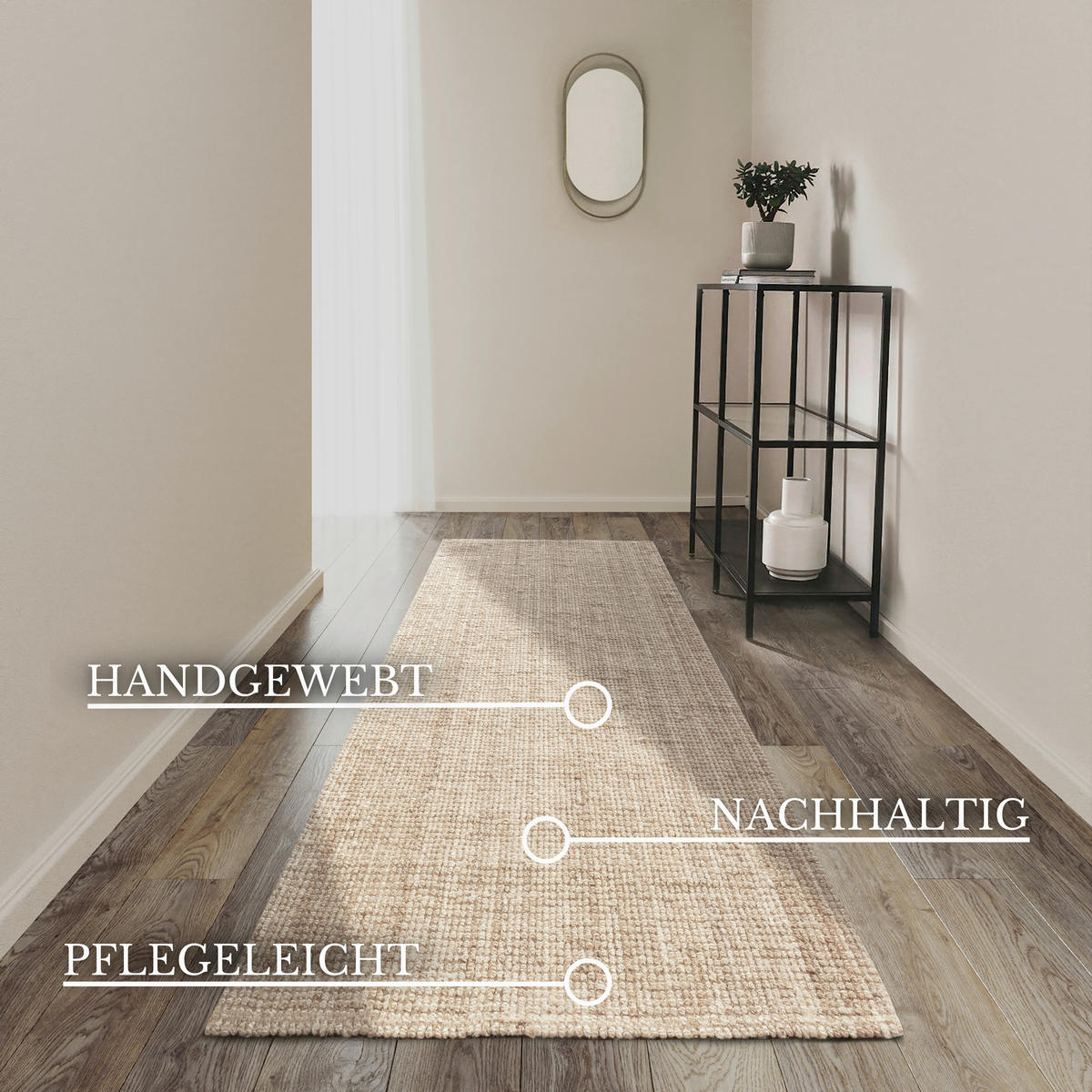 LÄUFER 80/200 cm Kollektion 1791  - Creme, Basics, Textil (80/200cm) - Villeroy & Boch