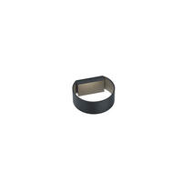 LED-WANDLEUCHTE Fosca 6/16/14,5 cm   - Schwarz, Design, Metall (6/16/14,5cm) - Helestra