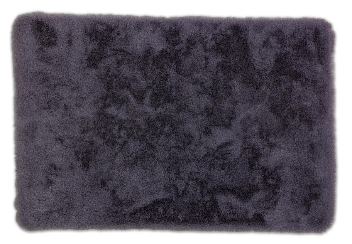 BADTEPPICH Anthrazit 67/110 cm  - Anthrazit, Basics, Textil (67/110cm) - Schöner Wohnen