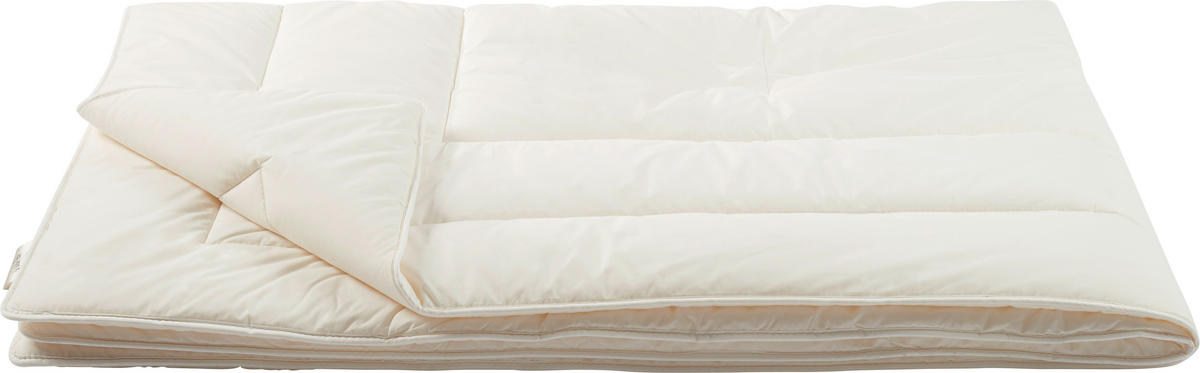 GANZJAHRESDECKE 140/220 cm  - Creme, Basics, Textil (140/220cm) - Schlafmond