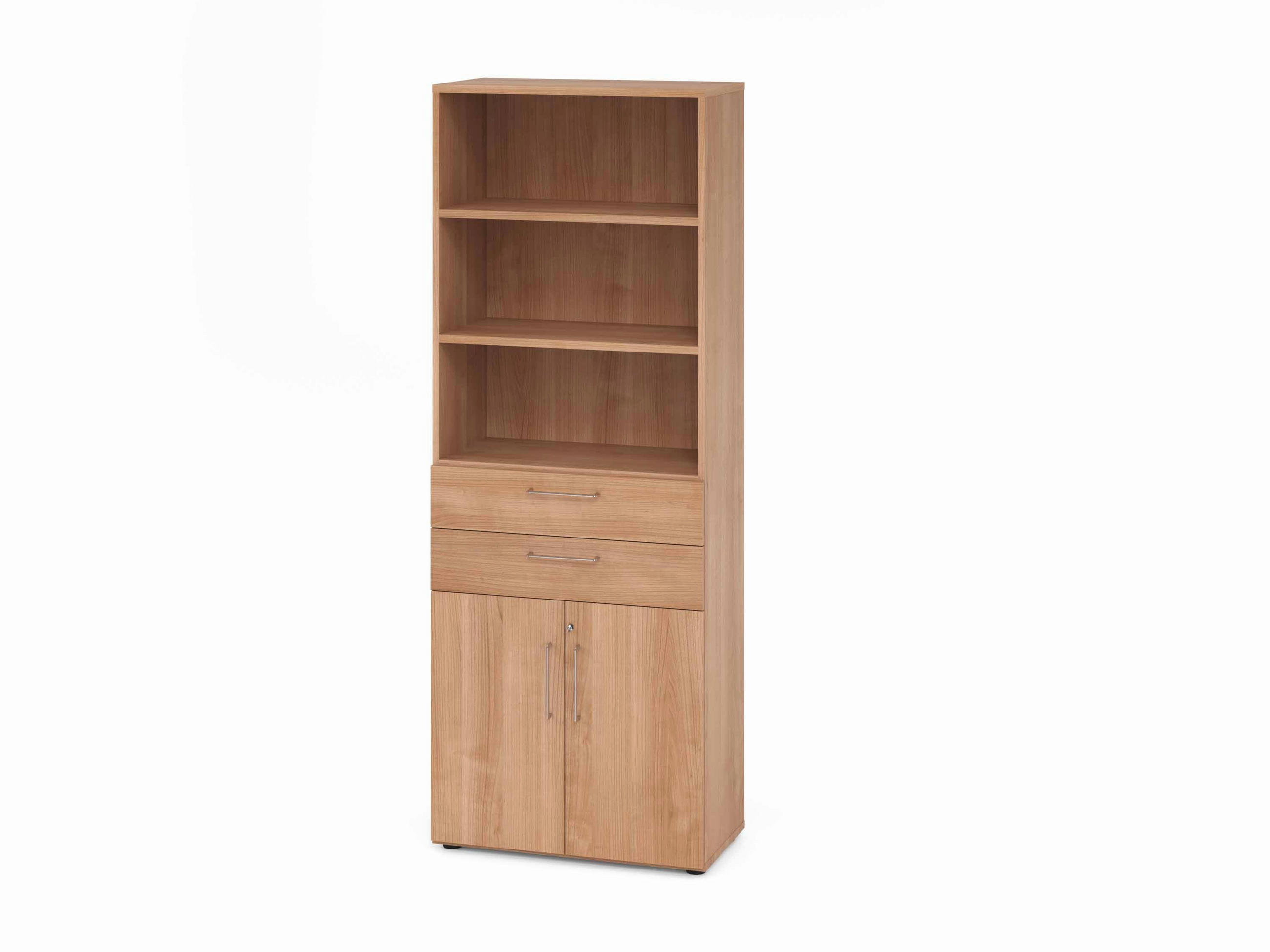 AKTENSCHRANK Nussbaumfarben  - Nussbaumfarben, Basics, Holzwerkstoff (80/215,6/41,7cm) - Venda