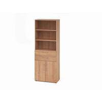 AKTENSCHRANK Nussbaumfarben  - Nussbaumfarben, Basics, Holzwerkstoff (80/215,6/41,7cm) - Venda
