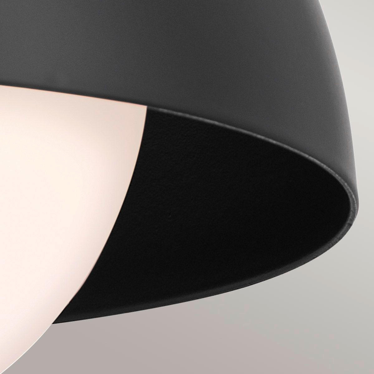 WANDLEUCHTE - Schwarz, Konventionell, Metall (22,7/20,3/24,1cm) - Elstead Lighting