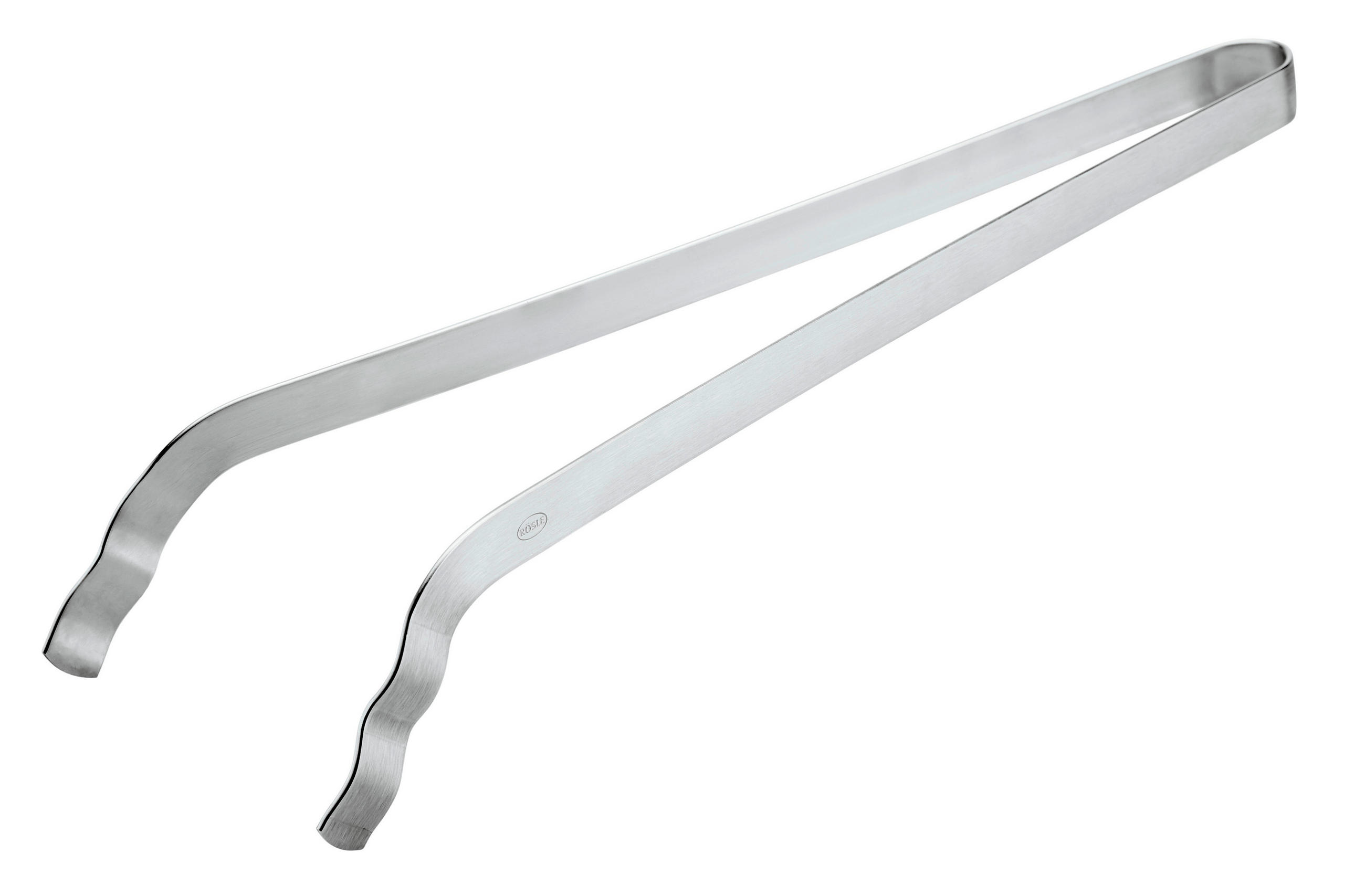 GRILLZANGE - Edelstahlfarben, Basics, Metall (35,5/5/8cm) - Rösle