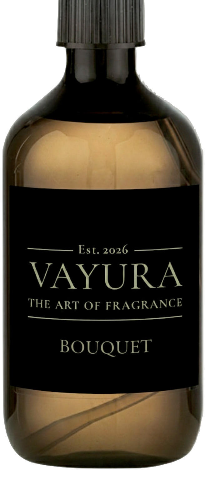 PARFÜMÖL 500 ml Rose  - Schwarz, Basics, Glas (500ml)