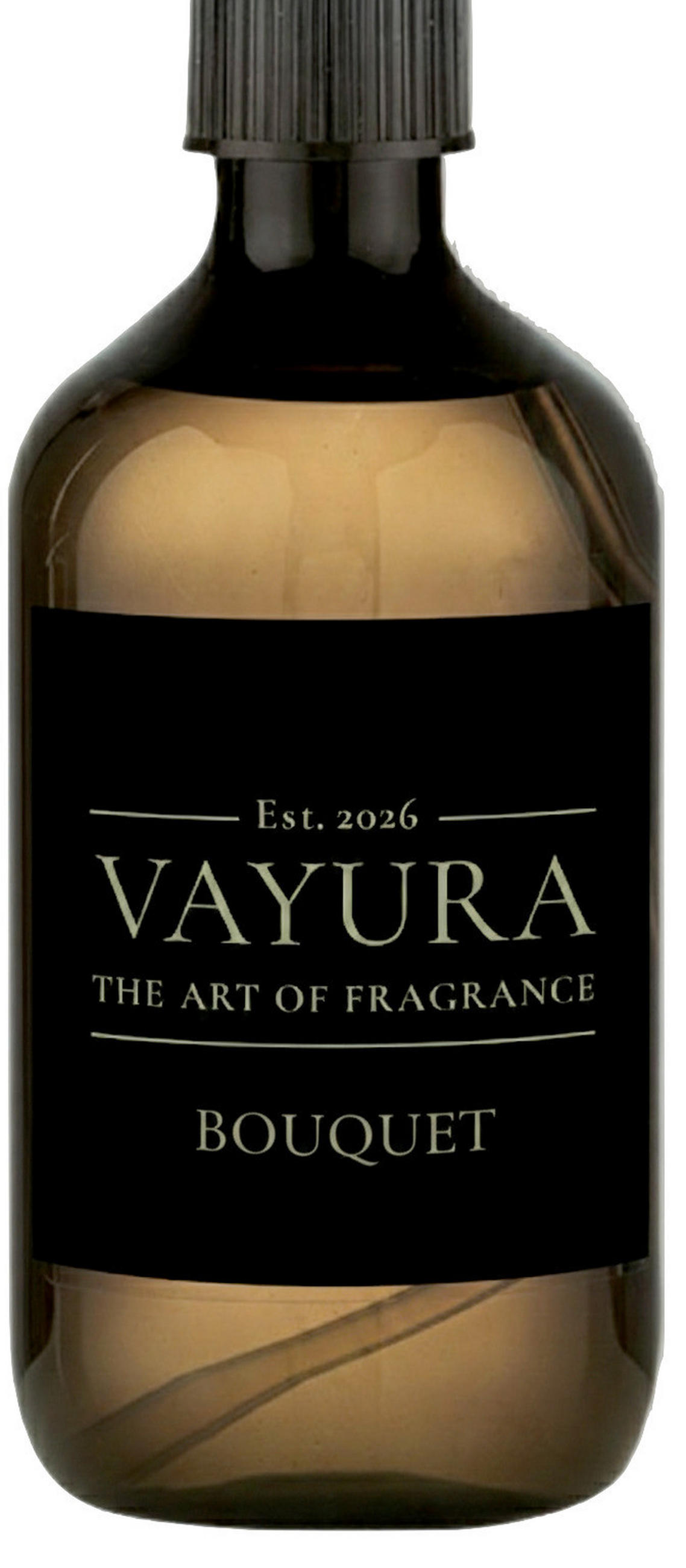 PARFÜMÖL 500 ml Rose  - Schwarz, Basics, Glas (500ml)