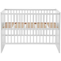 OTROŠKA POSTELJICA Paula bukev masivno 124/65/86 cm bela  - bela, Basics, les (124/65/86cm) - My Baby Lou