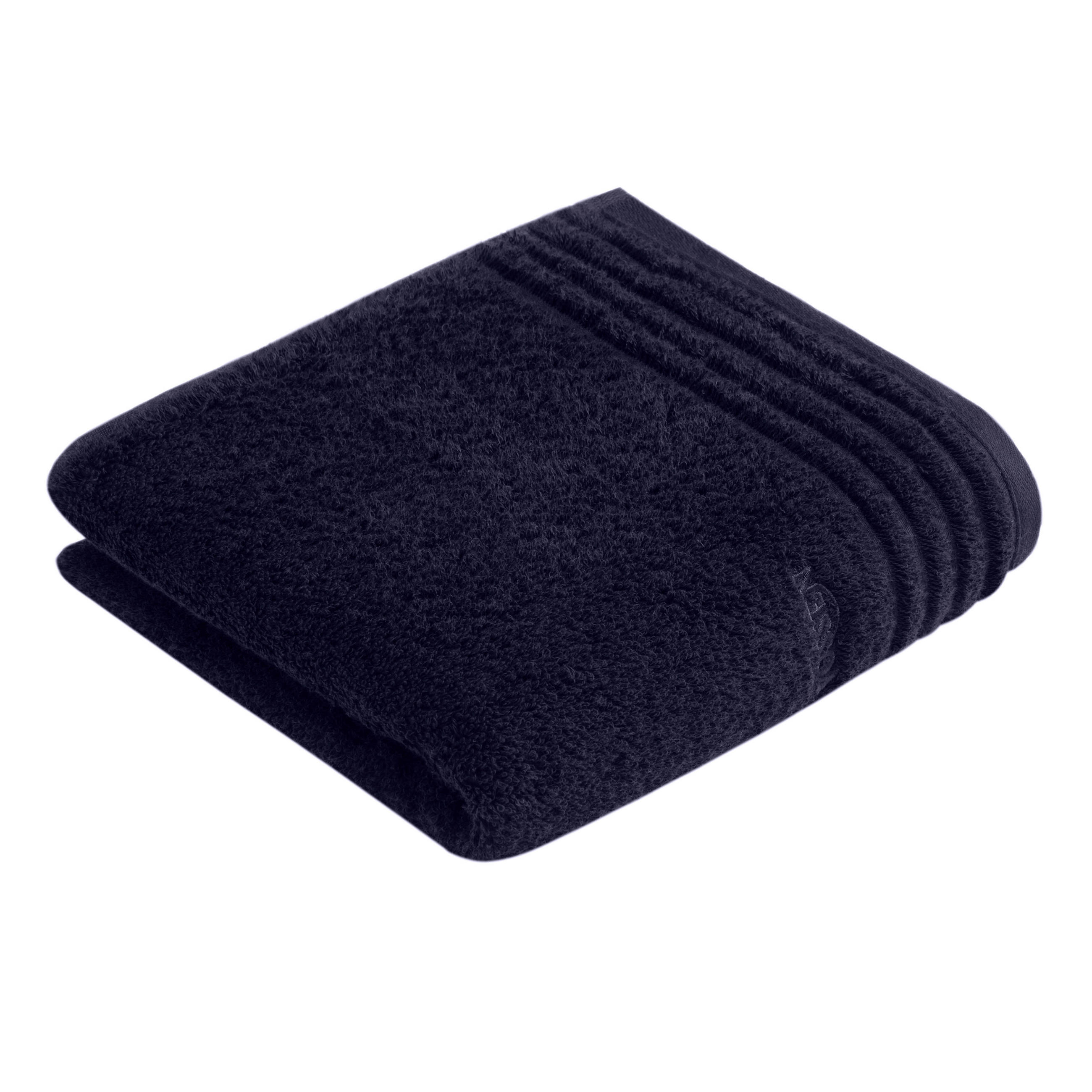 HANDTUCH Vienna Style Supersoft NOS Vossen Wäsche Blau  - Blau, Basics, Textil (110/60cm) - Vossen