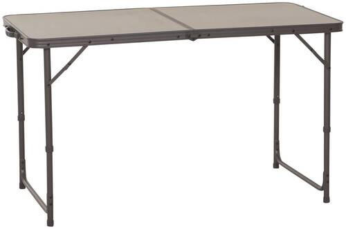 CAMPINGTISCH - Grau, KONVENTIONELL, Holzwerkstoff/Metall (120/60/70cm) - Siena Garden