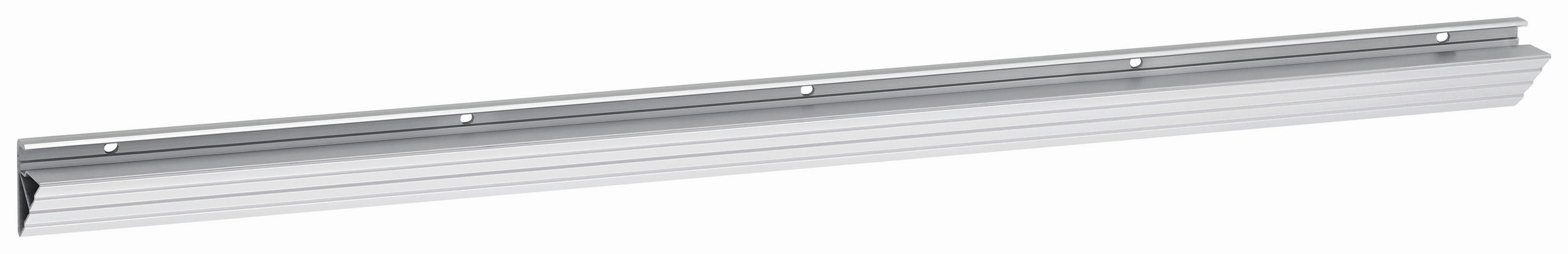 PROFIL DE PERETE - culoare aluminiu, Basics, metal (90cm)
