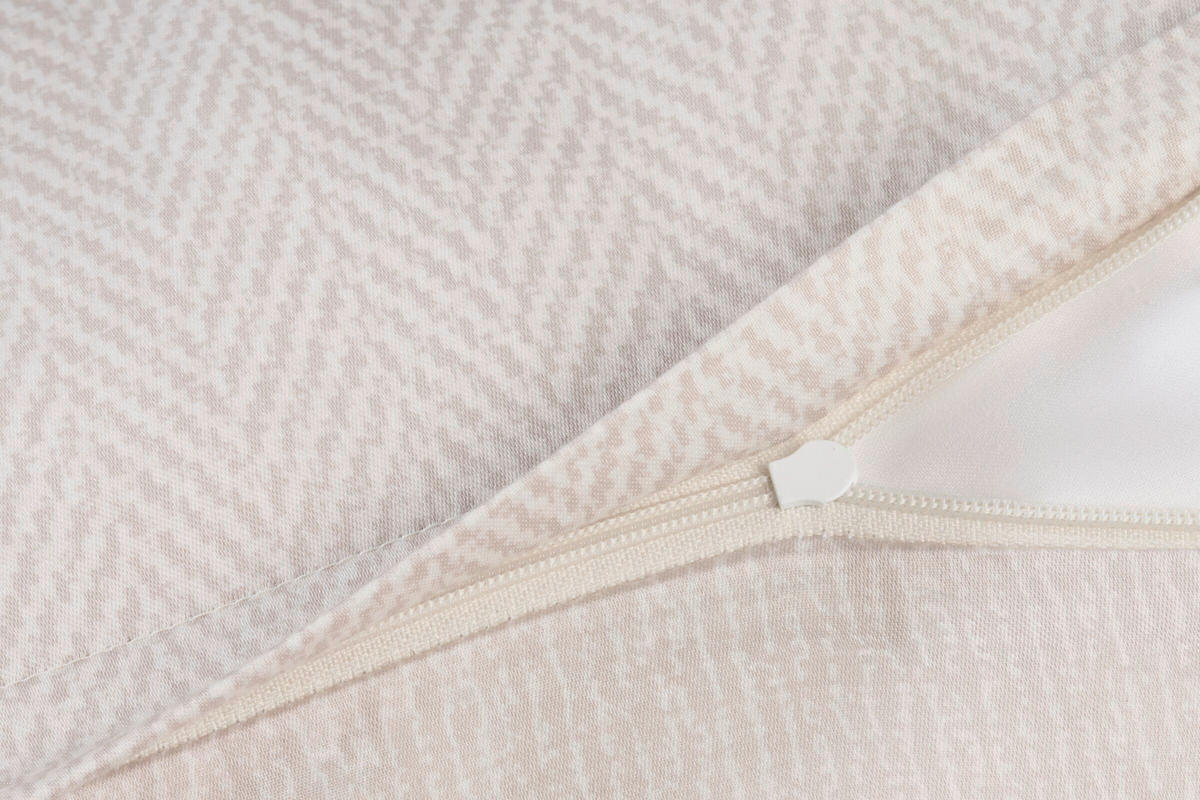 WENDEBETTWÄSCHE Makosatin 155/220 cm  - Creme, Basics, Textil (155/220cm) - Joop!