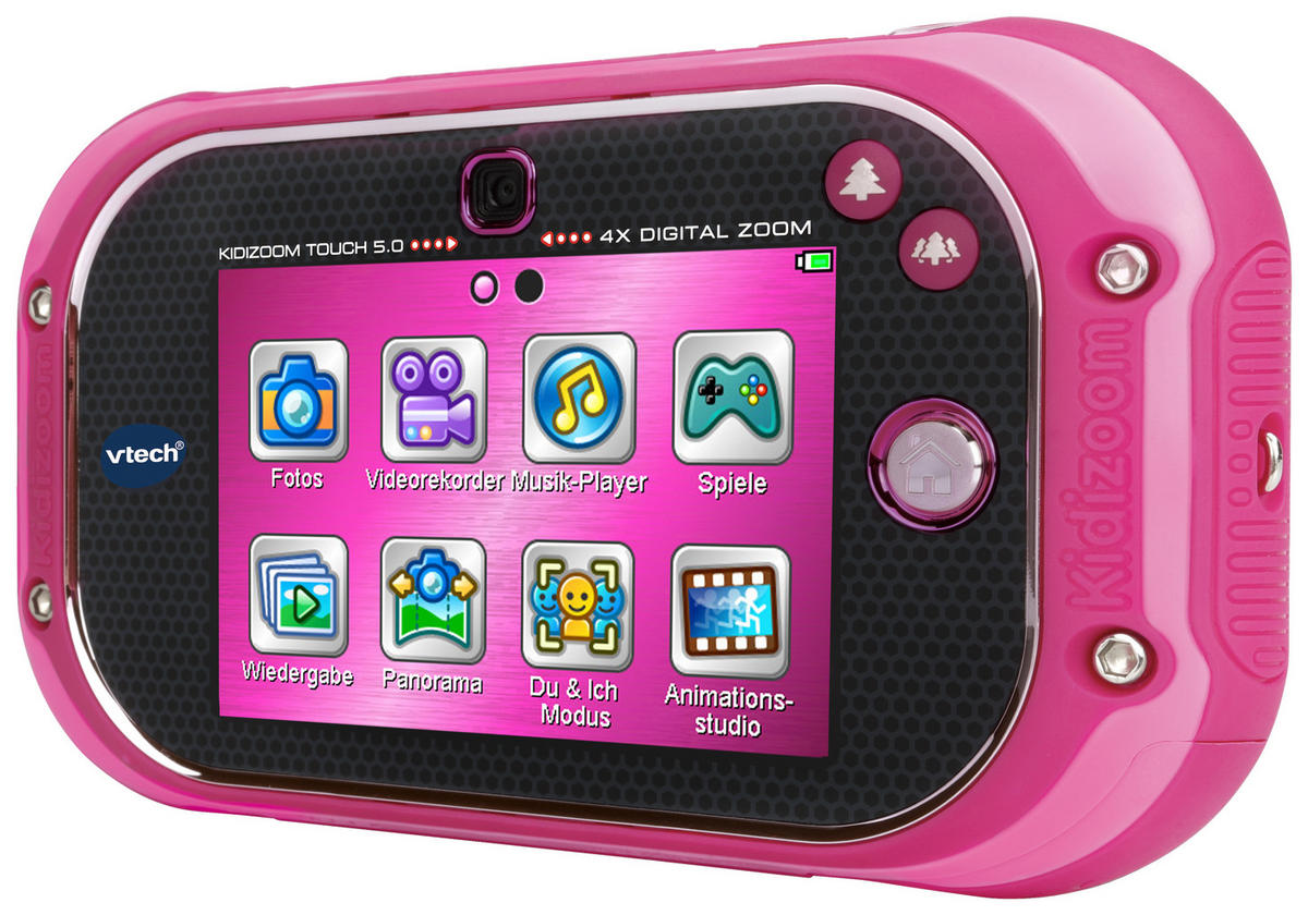 KINDERKAMERA - Pink/Multicolor, Basics, Kunststoff (25,4/27,9/5,8cm) - Vtech