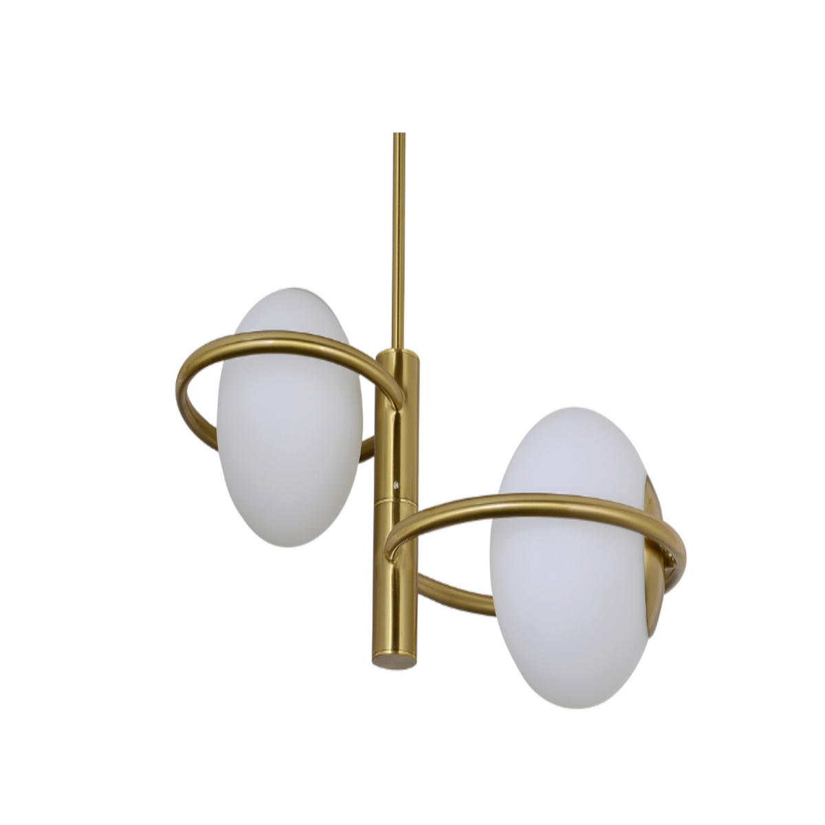 DECKENLEUCHTE Dorado  47.5/53.5/30 cm  - Goldfarben, Design, Glas (47.5/53.5/30cm)