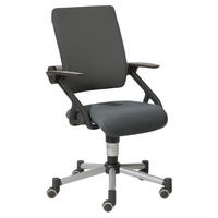 JUGENDDREHSTUHL Netzbespannung Grau  - Grau, KONVENTIONELL, Kunststoff/Textil (42/88-100/44cm) - Paidi