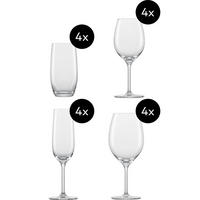 GLÄSERSET For You 16-teilig  - Transparent, Design, Glas - Schott Zwiesel