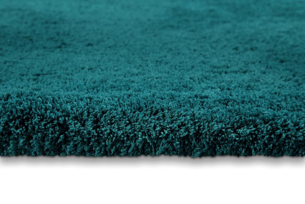 BADTEPPICH Grün, Petrol 70/120 cm  - Petrol/Grün, Basics, Kunststoff/Textil (70/120cm) - WECON HOME
