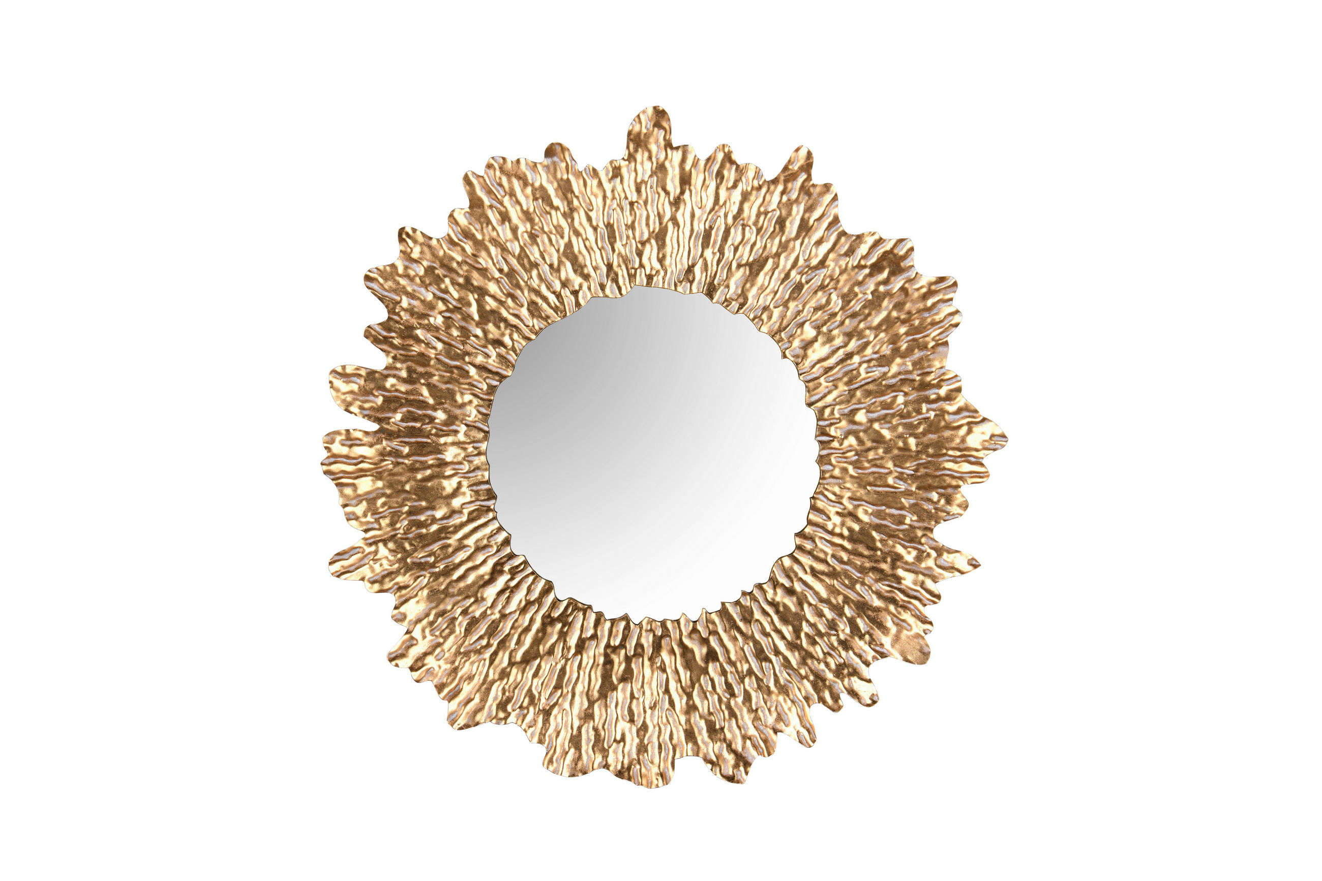 DEKOSPIEGEL - Goldfarben, Trend, Glas/Metall (80/80/9cm) - Boxxx