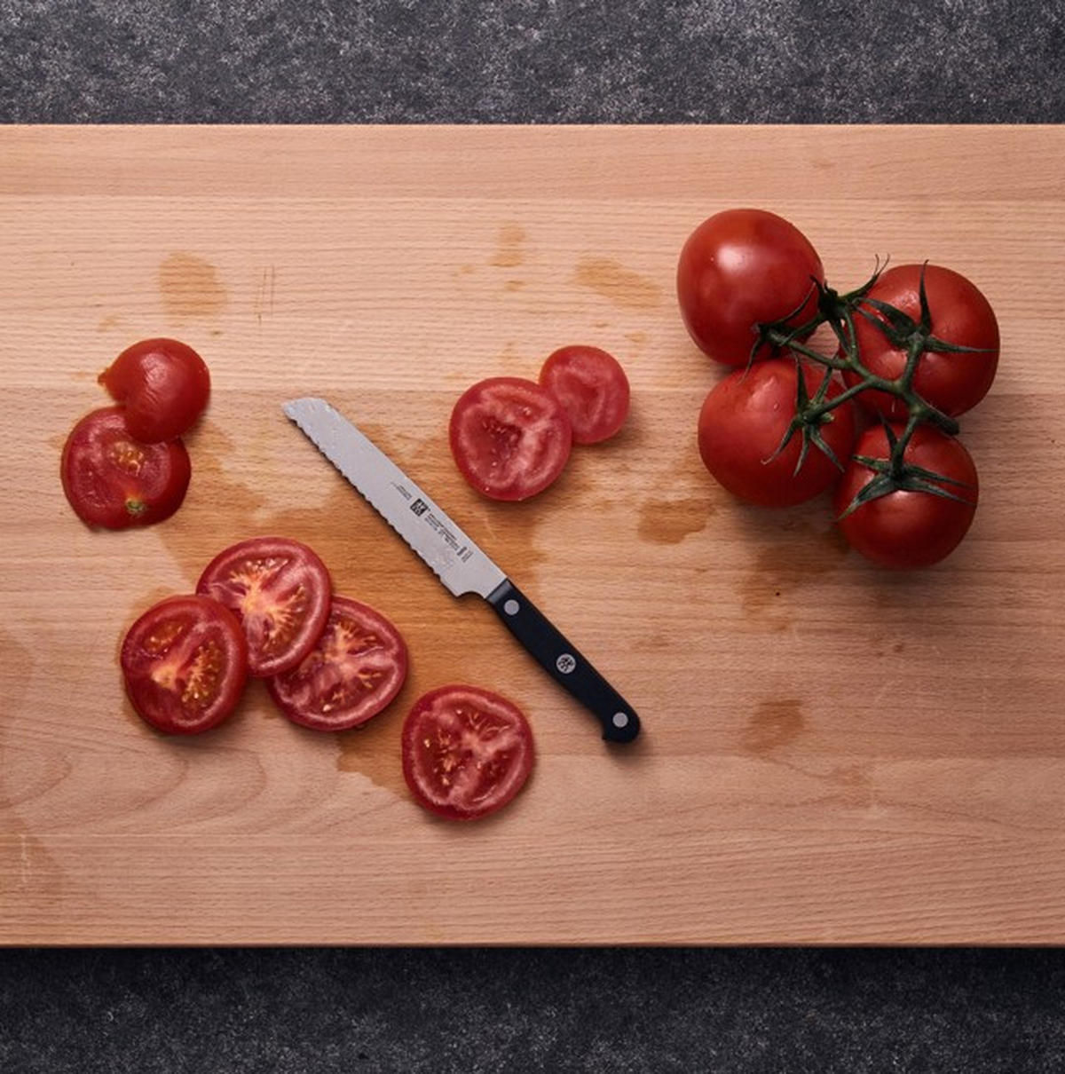 UNIVERSALMESSER ZWILLING® GOURMET  - Silberfarben/Schwarz, Basics, Kunststoff/Metall - Zwilling