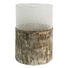 SVÍCEN - přírodní barvy, Design, dřevo/sklo (9,5/13,5cm) - Ambia Home SVÍCEN - přírodní barvy, Design, dřevo/sklo (9,5/13,5cm) - Ambia Home