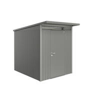 GERÄTEHAUS 180/218/260 cm  - Anthrazit, Basics, Metall (180/218/260cm) - Biohort