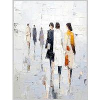 METALLBILD  - Multicolor, Basics, Metall (60/80/4cm) - Euroart