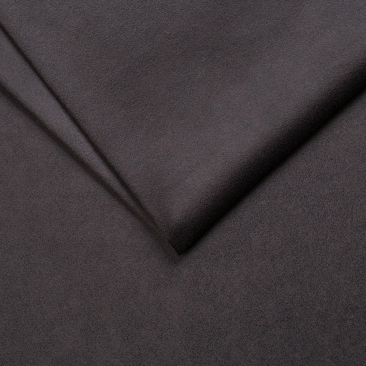 ECKSOFA  in Chenille Dunkelbraun  190/340 cm  - Dunkelbraun/Schwarz, Design, Kunststoff/Textil (190/340cm) - Belluti