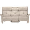 TRAPEZSOFA in Echtleder Hellbraun  - Hellbraun/Naturfarben, KONVENTIONELL, Leder/Holz (208/103/105cm) - Himolla Komfortklass