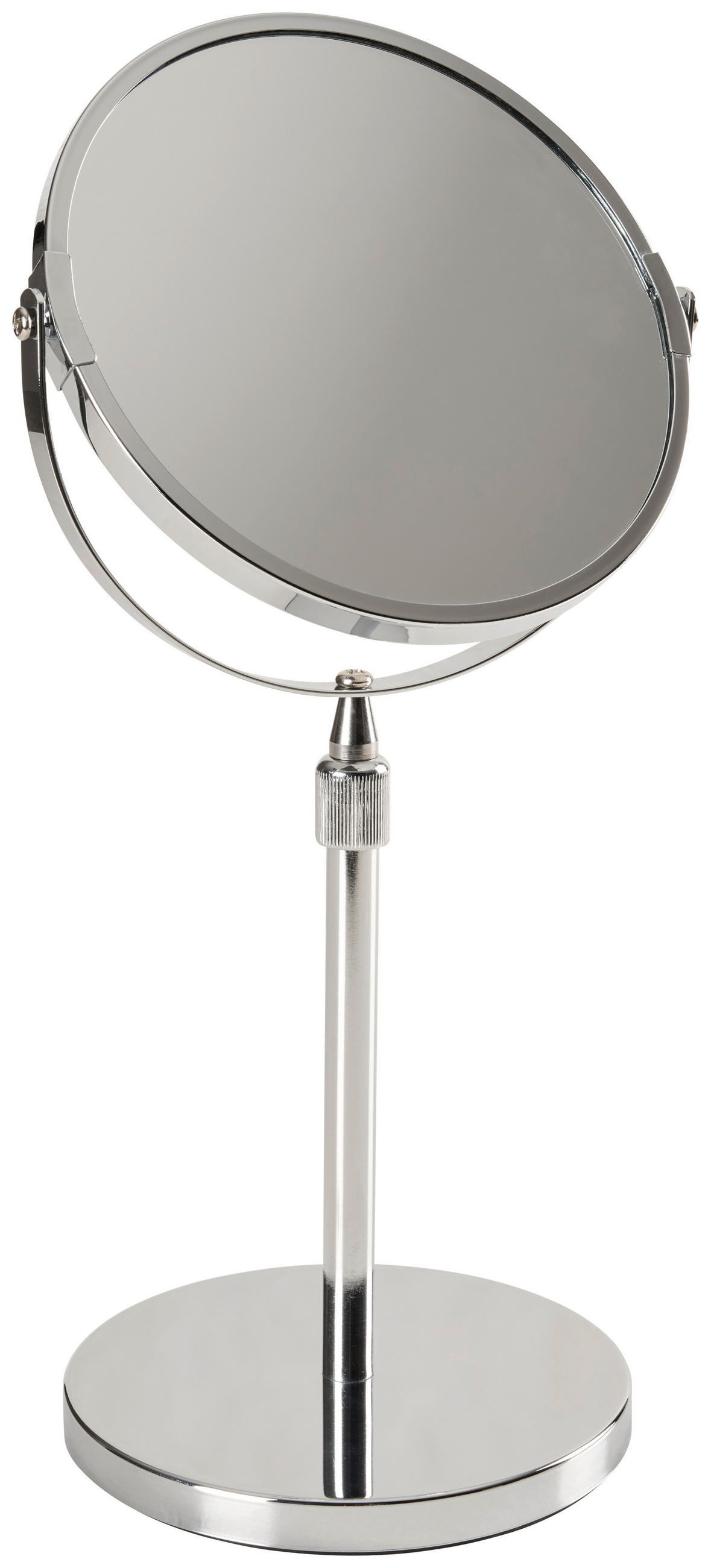 SCHMINKSPIEGEL  - Silberfarben, Basics, Metall (17/49cm) - Kela