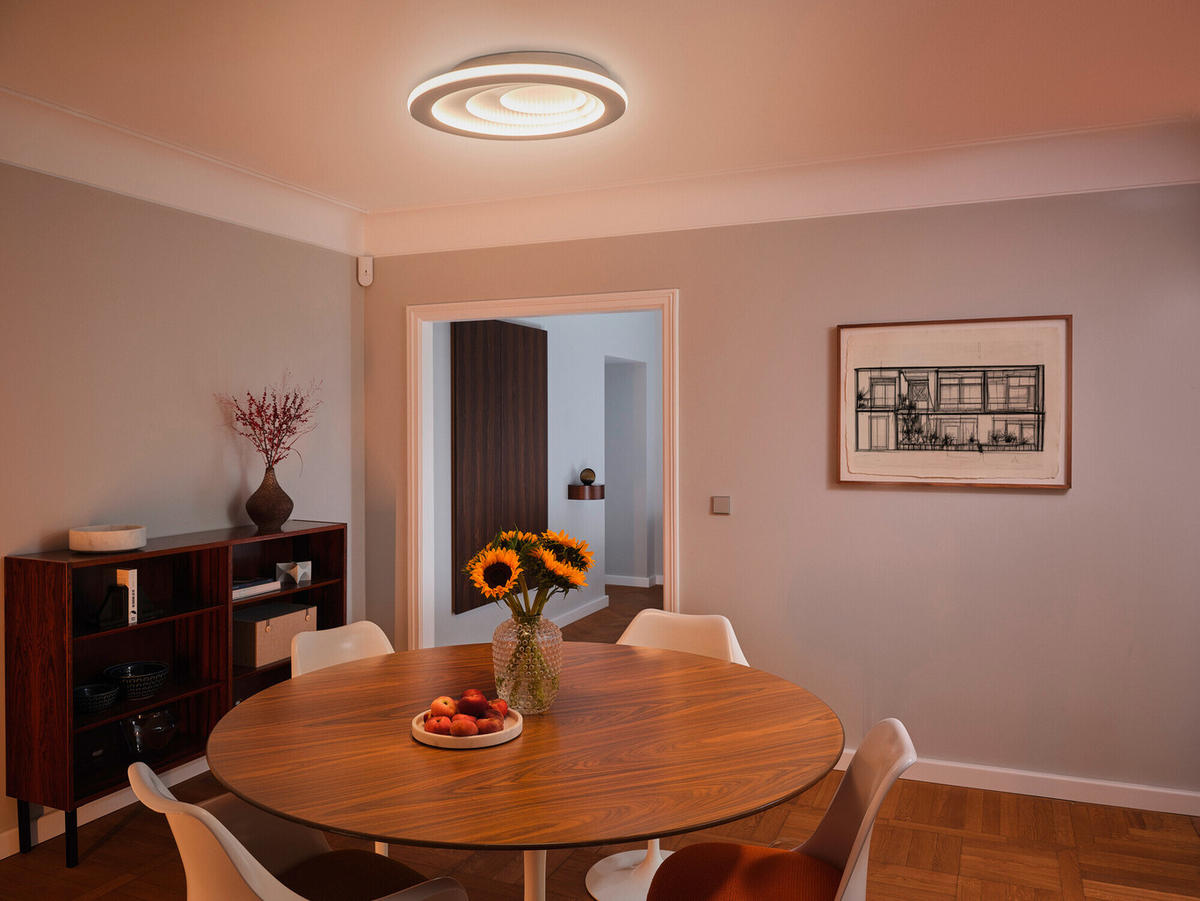 LED-DECKENLEUCHTE Orbis Spiral Round 50,6/5,6 cm   - Weiß, Design, Metall (50,6/5,6cm) - Ledvance