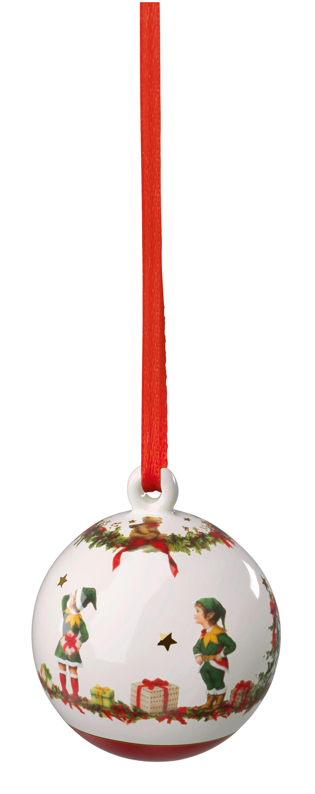 KROGLICA ZA BOŽIČNO JELKO - večbarvno, Trendi, keramika (6,4/6,4/7,8cm) - Villeroy & Boch