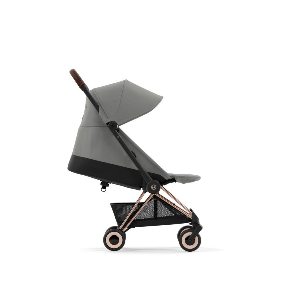 BUGGY Coya  - Roségold/Grau, Basics, Kunststoff/Textil (79/44/105cm) - cybex PLATINUM