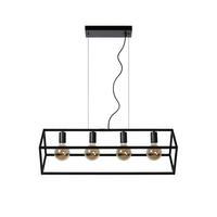 HÄNGELEUCHTE 80/28/161 cm  - Schwarz, Basics, Metall (80/28/161cm) - Lucide