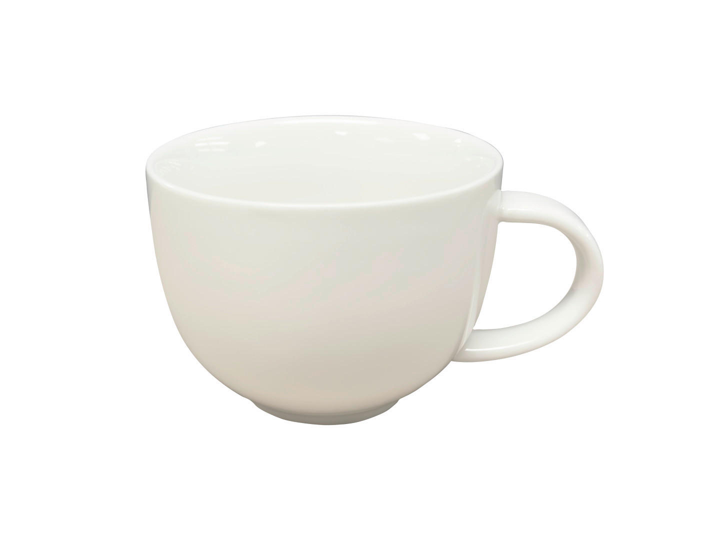 ESPRESSOTASSE OSLO SNØ 90 ml  - Weiß, Design, Keramik (90ml) - Novel