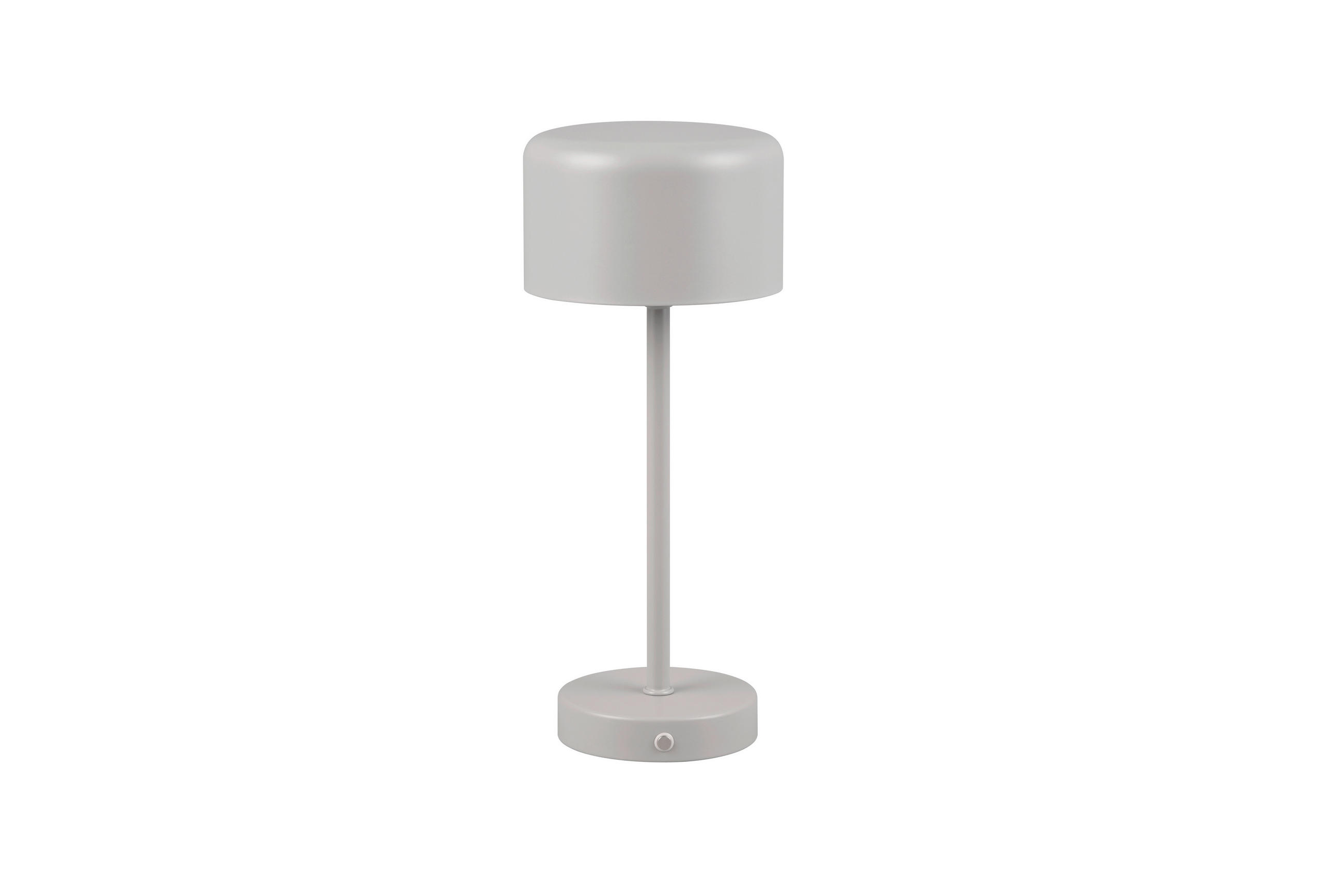 PORTABEL LAMPA Jeff 12,6/30 cm   - grå, Basics, metall (12,6/30cm)