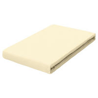 TOPPER-SPANNLEINTUCH 90-100/190-220 cm Jersey  - Hellgelb, Basics, Textil (90-100/190-220cm) - Schlafgut