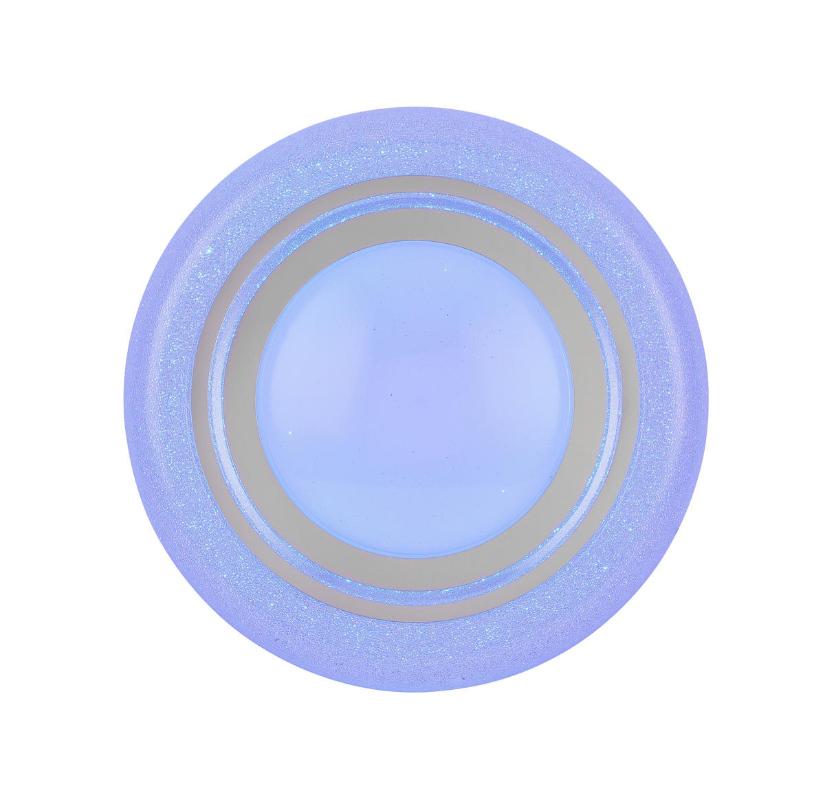 LED-DECKENLEUCHTE 38/7 cm    - Chromfarben/Weiß, Trend, Kunststoff/Metall (38/7cm) - Novel