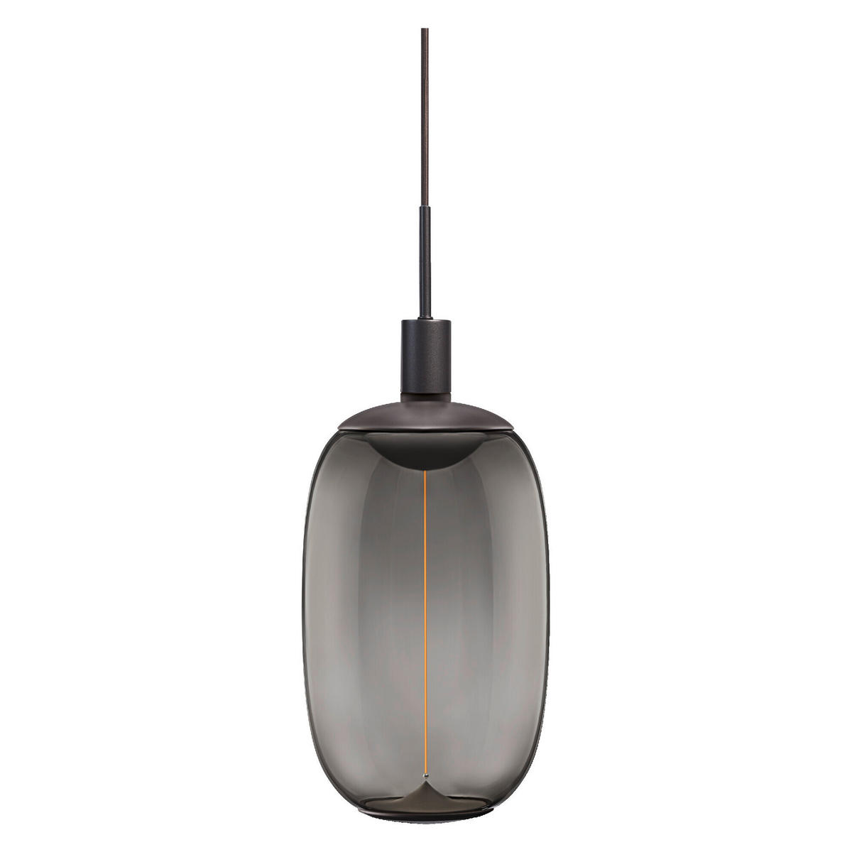 LEUCHTENFASSUNG Vintage 1906 Pendelum Needle 10/228,7 cm   - Dunkelgrau, KONVENTIONELL, Metall (10/228,7cm) - Ledvance