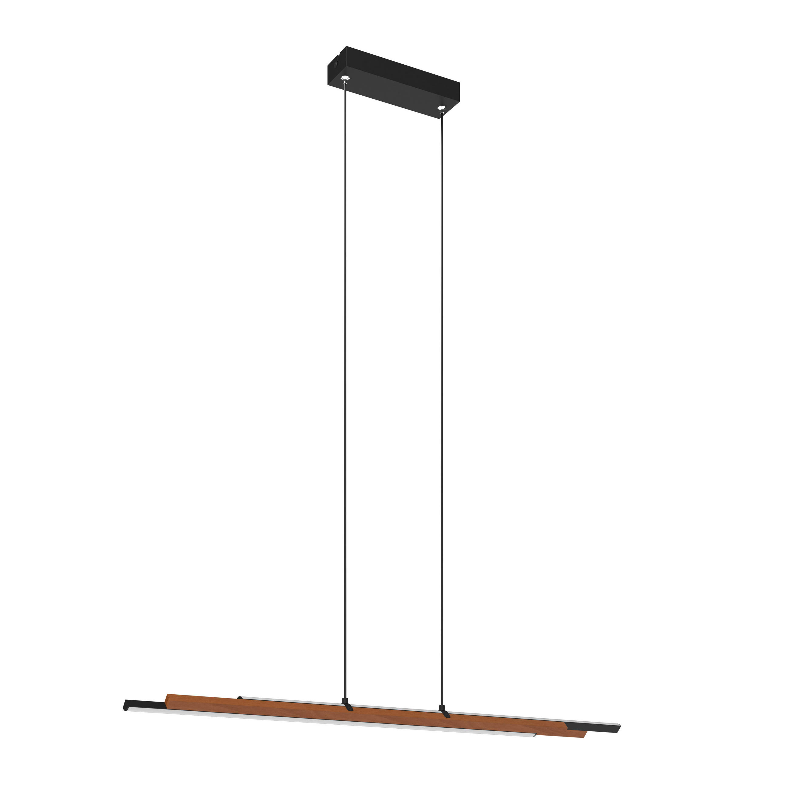 VISEČA LED-SVETILKA   19 W/2200 lm/3000 K/220-240 V/ - bela, Natur, umetna masa (100/10/120cm) - Novel