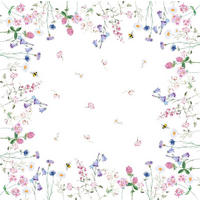 TISCHDECKE Textil Flachgewebe Multicolor 85/85 cm  - Multicolor, Design, Textil (85/85cm) - Esposa