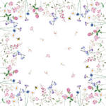 TISCHDECKE Textil Flachgewebe Multicolor 85/85 cm  - Multicolor, Design, Textil (85/85cm) - Esposa