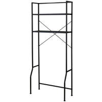 REGAL Schwarz  - Schwarz, Basics, Kunststoff/Metall (68/160/28cm) - Carryhome