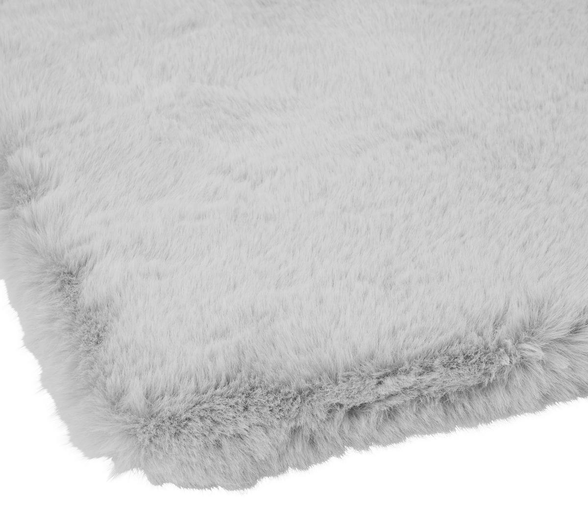 KUNSTFELL 60/90 cm  - Grau, Basics, Textil (60/90cm) - Novel