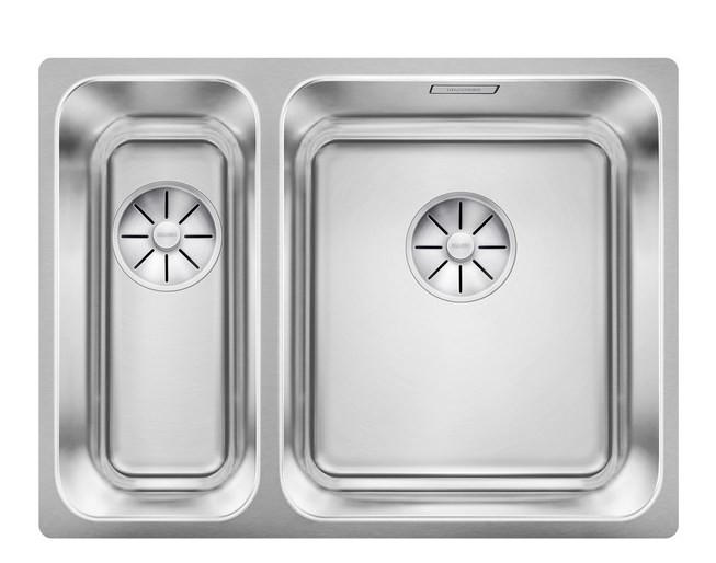 SPÜLE Solis  - Edelstahlfarben, Basics, Metall (58,5/18,5/44cm) - Blanco